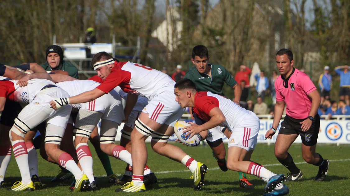 U18 Rugby Europe - Demi-finale opposant la France au Portugal - Victoire française 47-0 (14)