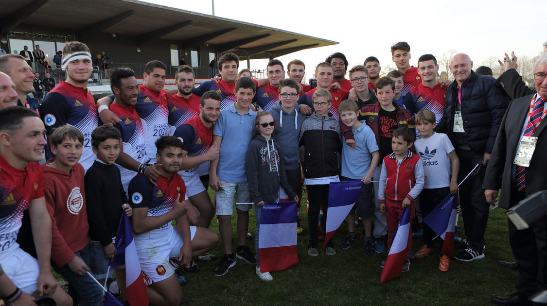 U18 Rugby Europe - Demi-finale opposant la France au Portugal - Victoire française 47-0 (23)