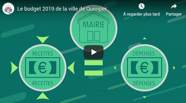 Le budget 2019 de la ville de Quimper