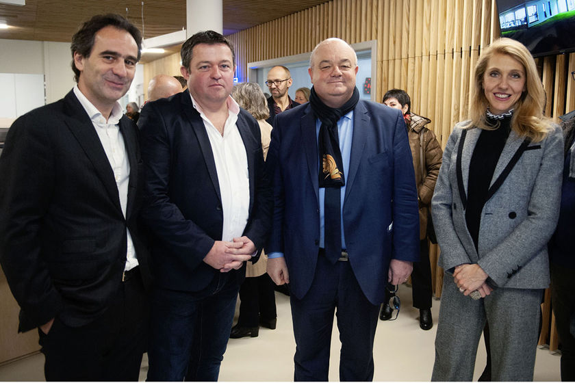 Les nouveaux locaux de France Bleu Breizh Izel inaugurés