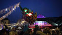Le Dragooo, marionnette géante de 9 m de long, a paradé dans le centre historique à la tombée de la nuit. Les Échappées de Noël, le 22 décembre 2016 (6)