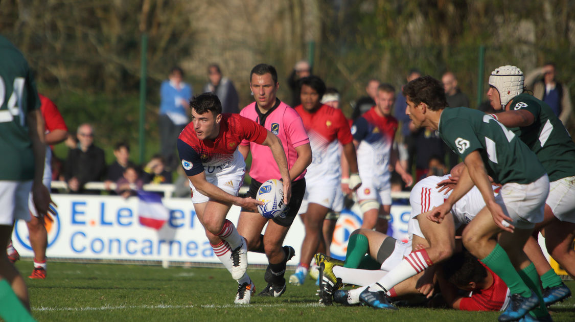 U18 Rugby Europe - Demi-finale opposant la France au Portugal - Victoire française 47-0 (16)