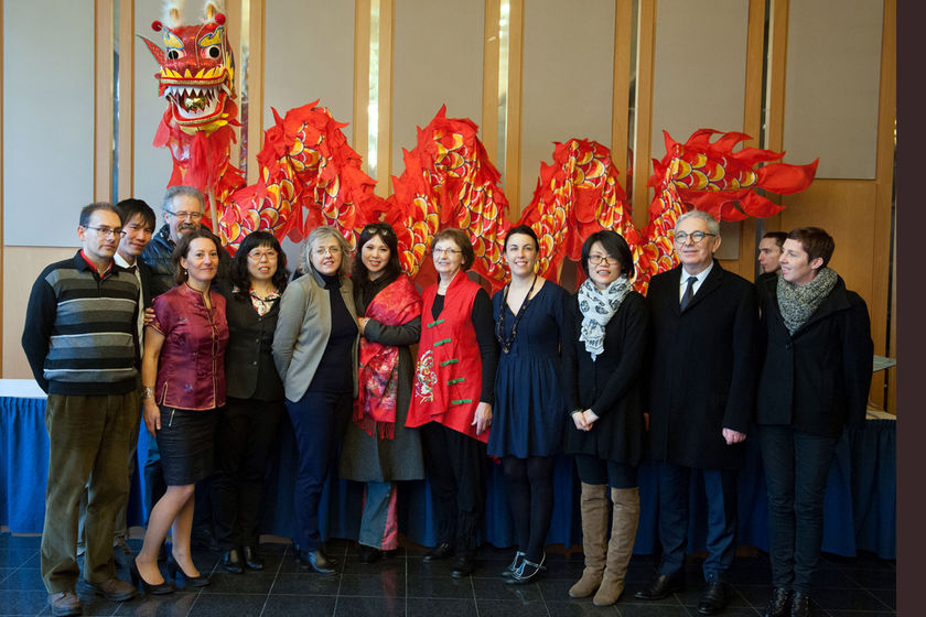 Nouvel an chinois : réception d'une délégation de la ville de Yantai
