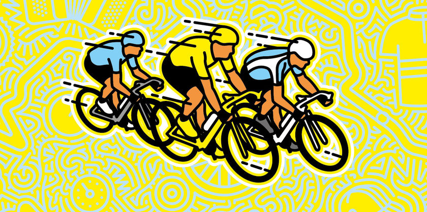 L'identité visuelle du Tour de France à Quimper