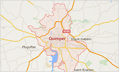 Carte Quimper