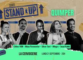 Carton Comedy : Céline VDB, Alban Parmentier, Silver Seri, Allegra...