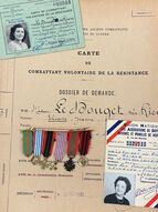 Dossier et carte de combattant volontaire de la résistance