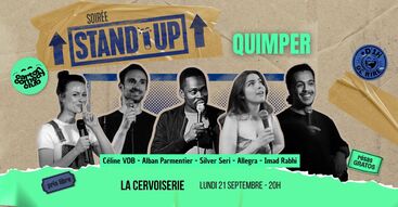 Carton Comedy : Céline VDB, Alban Parmentier, Silver Seri, Allegra...