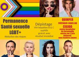 Permanence d'accueil LGBT + et dépistage