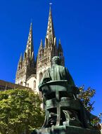 Les flèches de la cathédrale