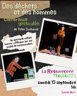 Des déchets et des hommes - conférence gesticulée avec Tifen Ducharne