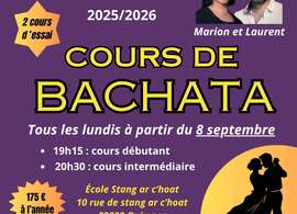 Rentrée cours de bachata
