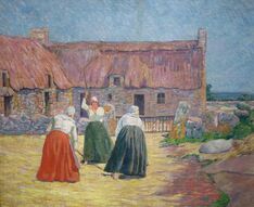 Henri Delavallée, Les Batteuses de blé