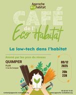 Café de l'écohabitat : la low-tech dans l'habitat