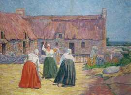 Henri Delavallée, Les Batteuses de blé