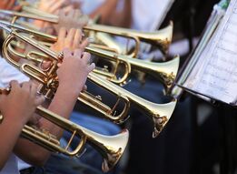 Restitution publique du stage d'initiation au Brass Band