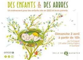 Des enfants et des arbres