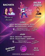 Rentrée cours de salsa et bachata débutant