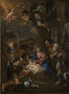 Anonyme gênois, L'Adoration de Jésus enfant