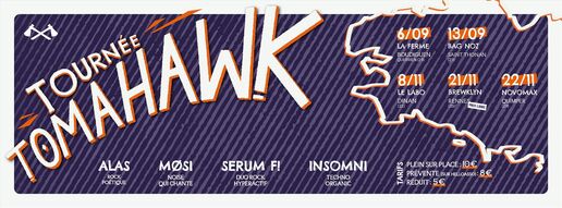 La tournée Tomahawk au Novomax