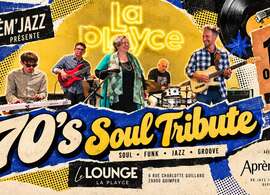 70's Soul Tribute - Concert soul funk jazz à Quimper - La Pl