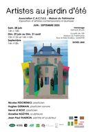 Artistes au jardin d'été