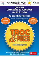 Troc et puces au profit du Téléthon organisé par l'association Force T