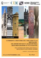Colloque « Quand l'histoire de l'art vint à la Bretagne »