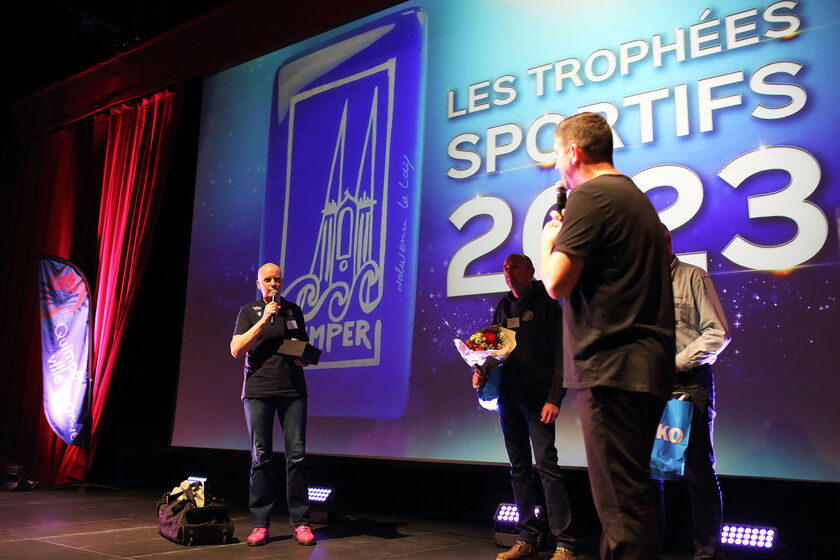 Trophées sportifs quimpérois 2023 : les lauréats