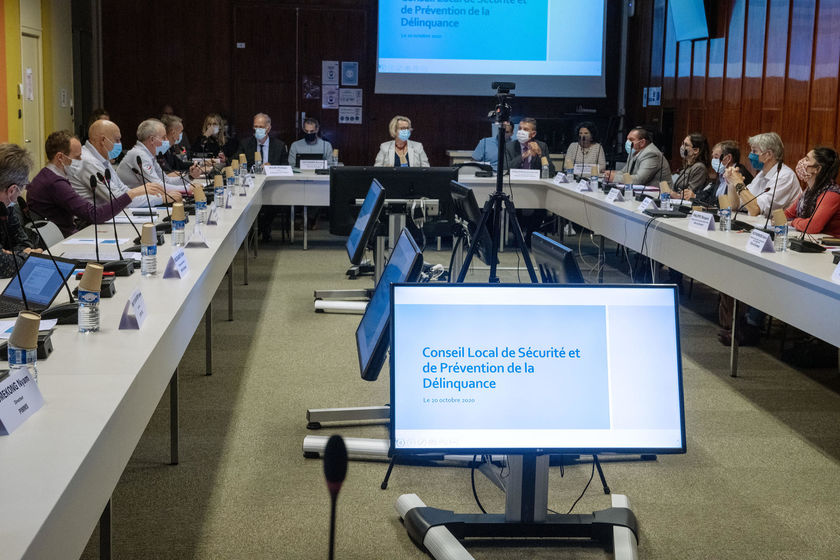 Installation du nouveau Conseil Local de Sécurité et de Prévention de la Délinquance (CLSPD)