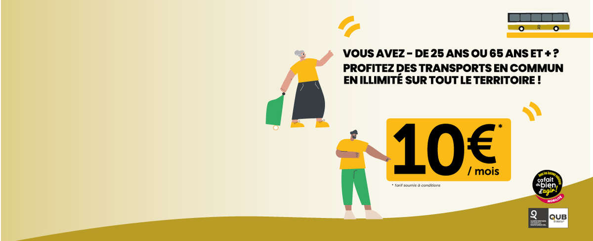 Un pass bus à 10€ pour les jeunes et les séniors