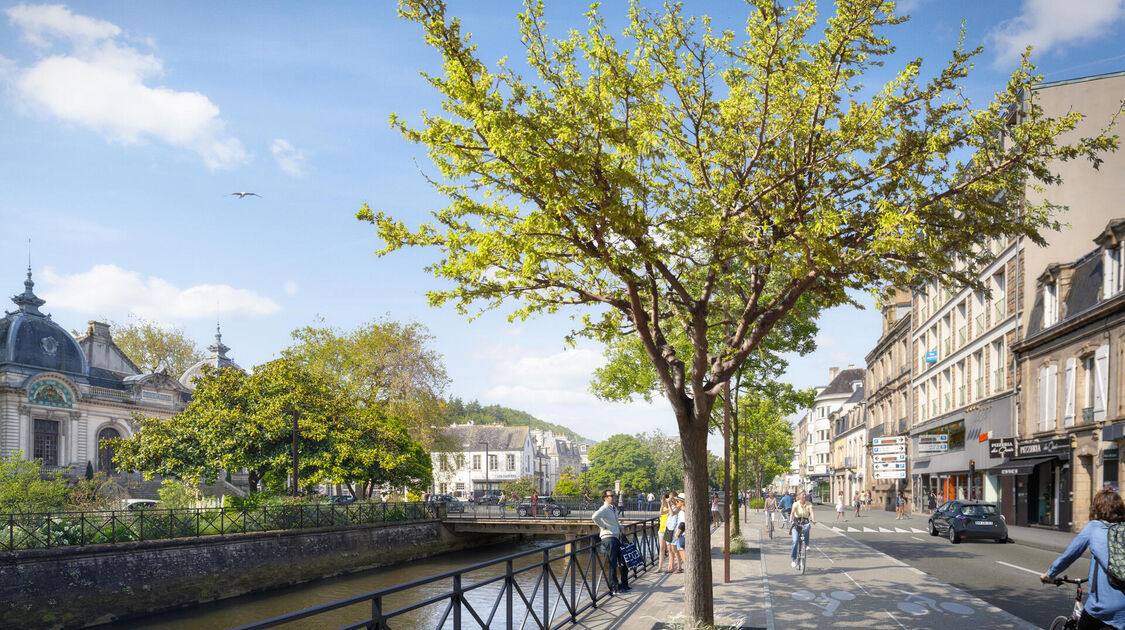 Aménagement des quais de l'Odet