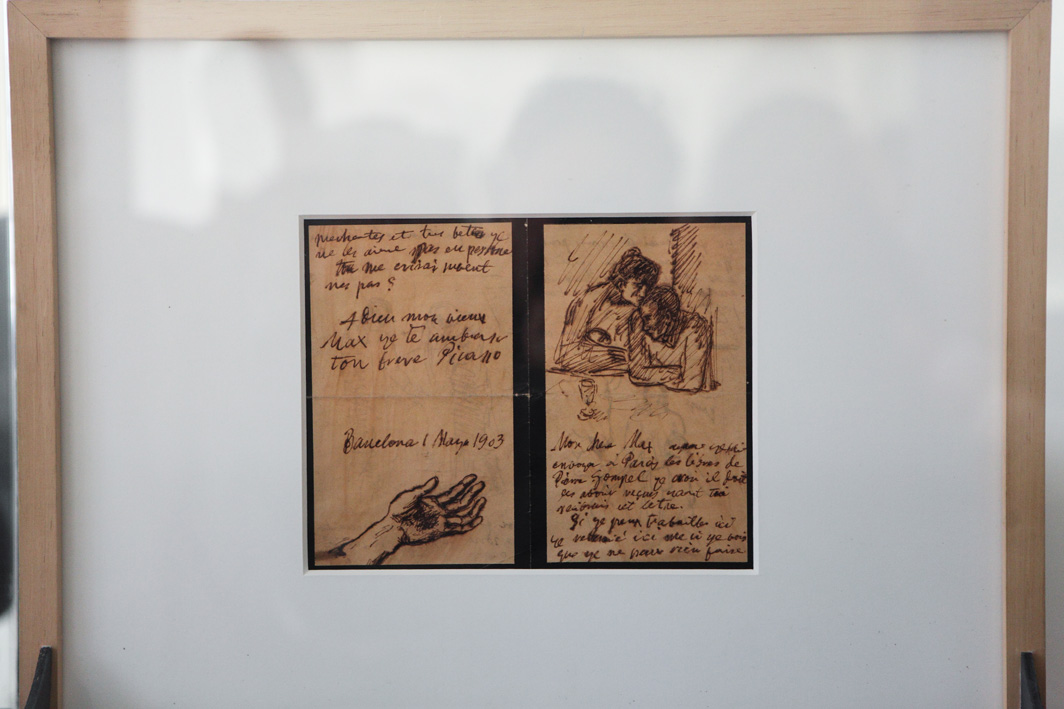 Une lettre de Picasso à Max Jacob à découvrir jusqu’au 21 septembre au musée des beaux-arts