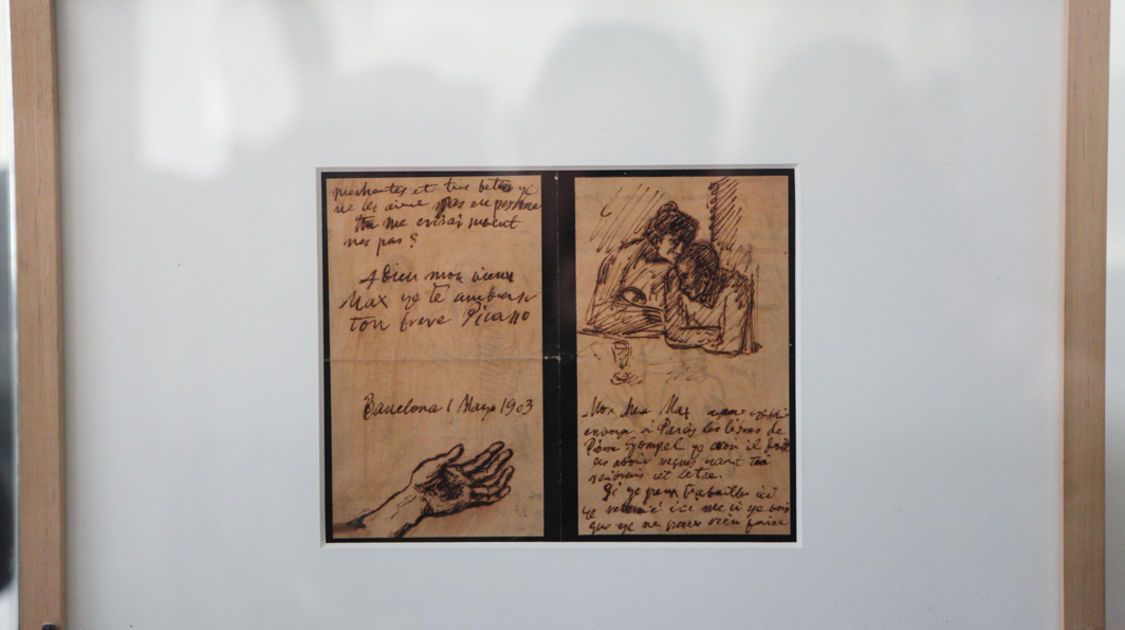 Musée : une lettre de Picasso à Max Jacob à découvrir jusqu’au 21 septembre (01)