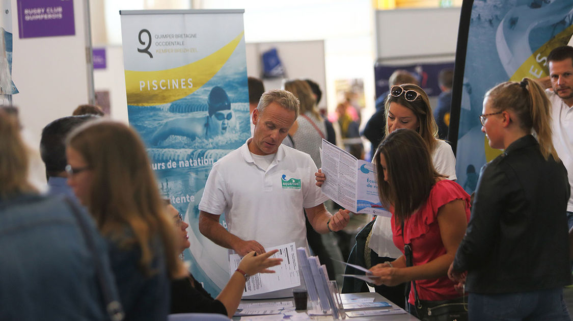 Le Forum des clubs sportifs samedi 7 septembre 2019 au parc des expositions Quimper-Cornouaille (21)