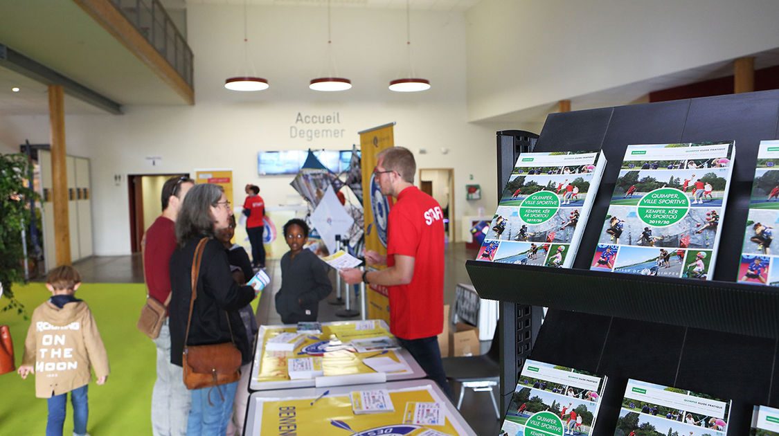 Le Forum des clubs sportifs samedi 7 septembre 2019 au parc des expositions Quimper-Cornouaille (2)
