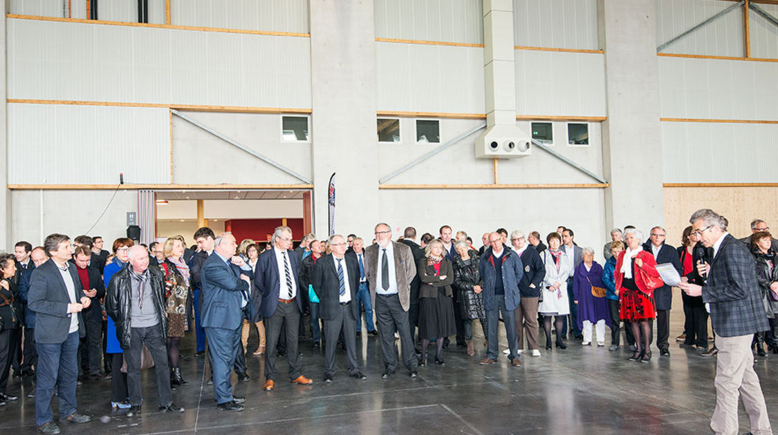 Inauguration du parc des expositions Quimper Cornouaille