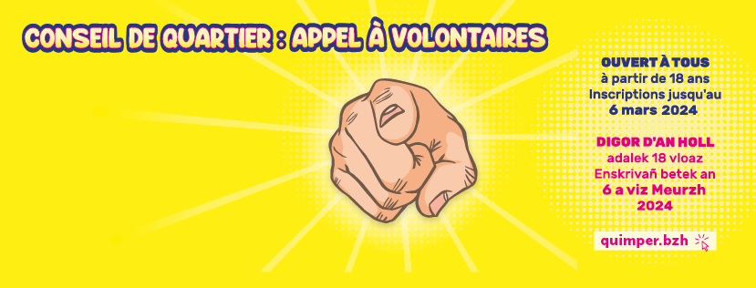 Renouvellement des conseils de quartier : L’appel aux participants est lancé jusqu’au 6 mars.