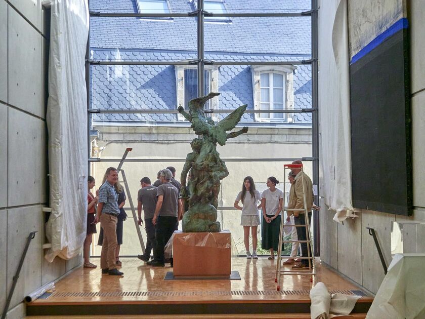 Une sculpture de Rodin au musée des Beaux-Arts 