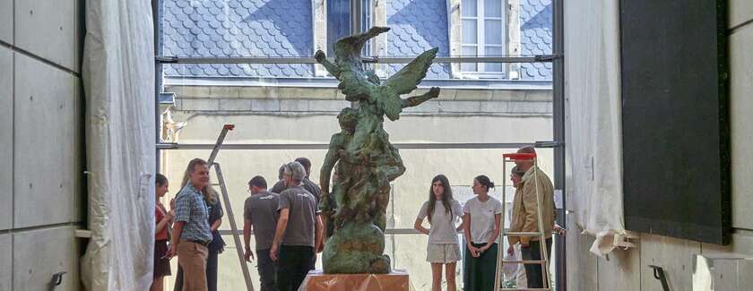 Une sculpture de Rodin au musée des Beaux-Arts 