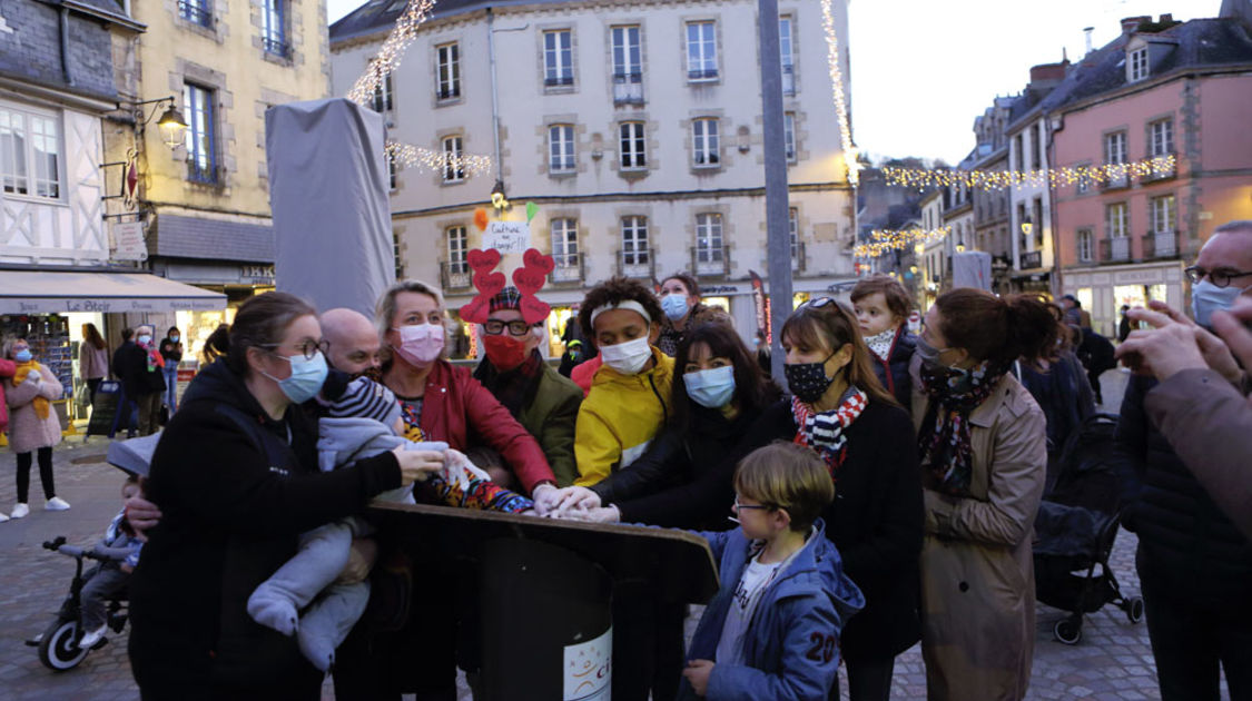 Les illuminations de Noël à Quimper 