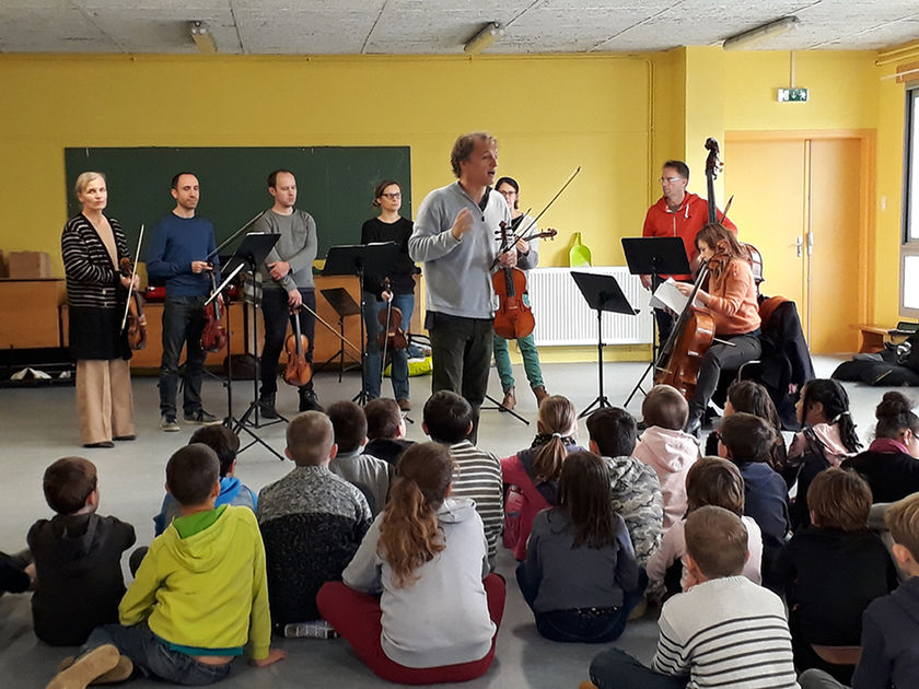 Ensemble Matheus – Un partenariat culturel avec les écoles quimpéroises