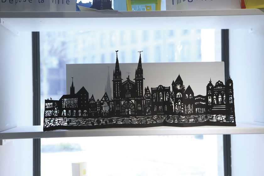 Architectures de papier : un livre d’artiste pour Quimper
