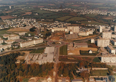 Vue générale de la ZUP en 1973