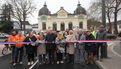 Quais de l'Odet : Inauguration du pont du Théâtre