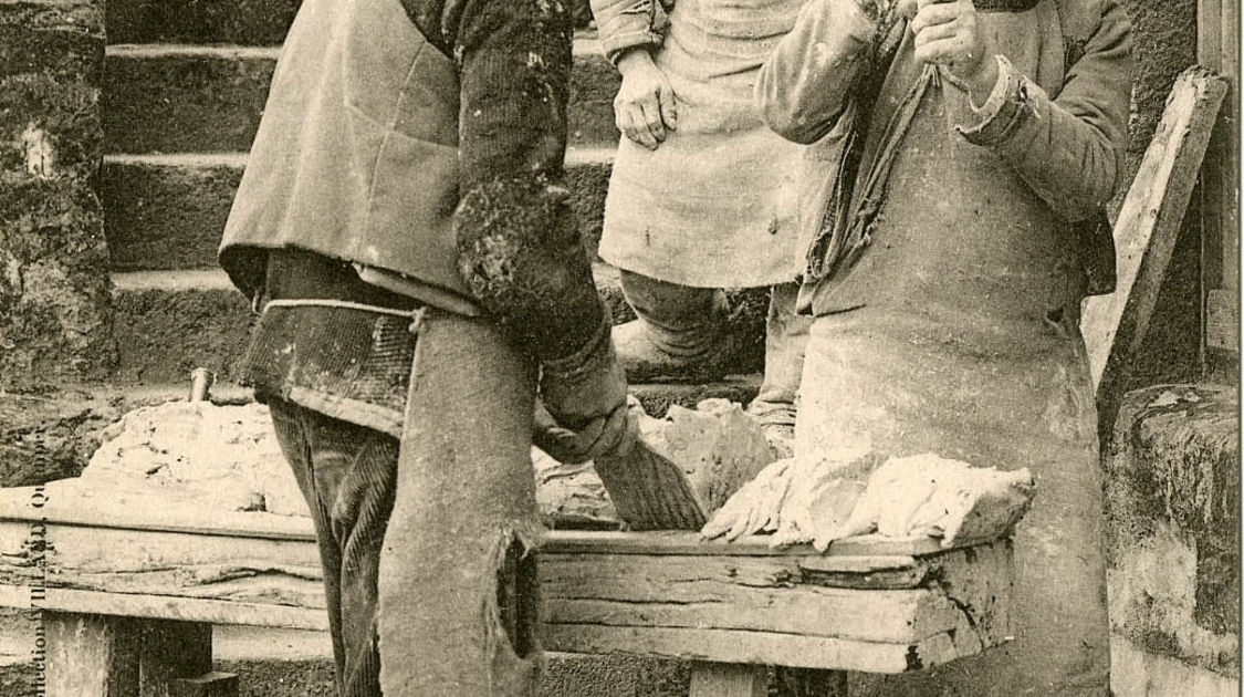 Vêtement porté par les ouvriers entre 1890 et 1900 (1)