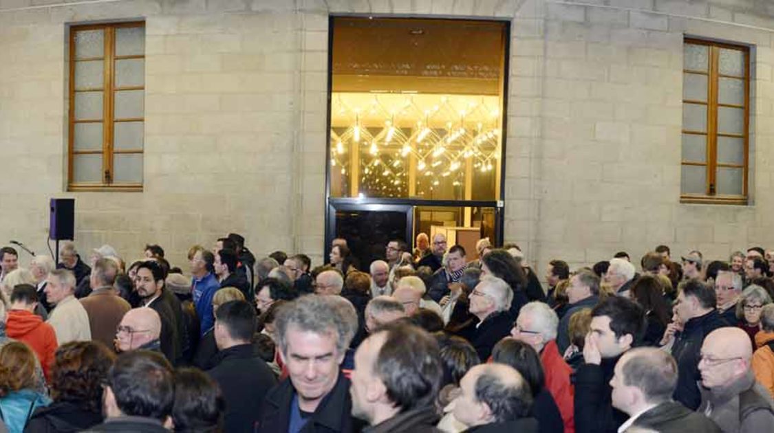 Lors du premier tour des municipales 2014 à Quimper