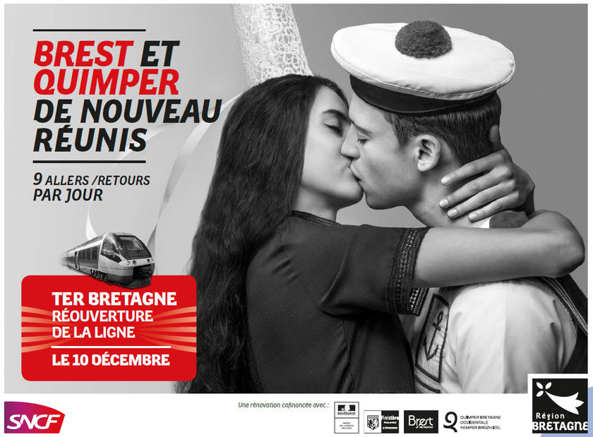 Train : réouverture de la ligne Quimper-Brest dimanche