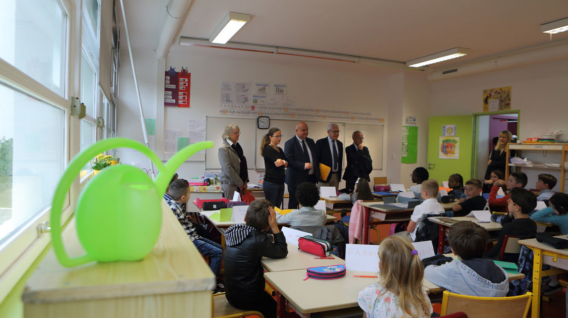 Rentrée scolaire 2017-2018 -  Les élus visitent les écoles quimpéroises (4)