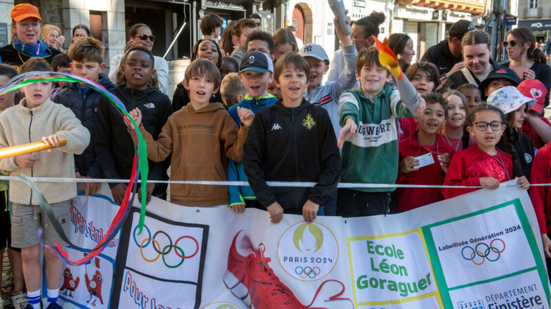 Passage de la flamme olympique 2024